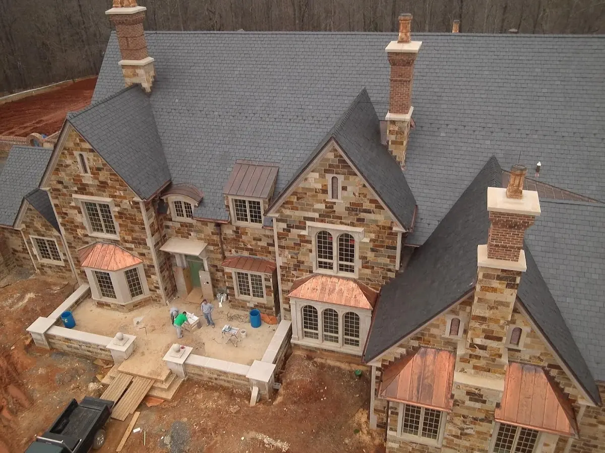 Craftsman Roofing Slate Roof Repair project in Wilmington